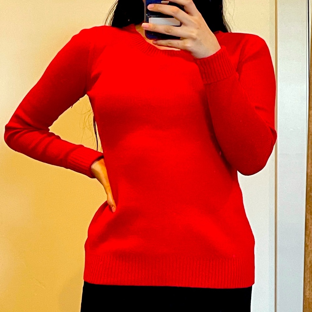 Red Express Fitted Sweater Size S/P